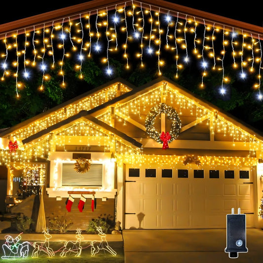 Outdoor String Lights Waterproof Warm White Garden Decor - SweetyGem