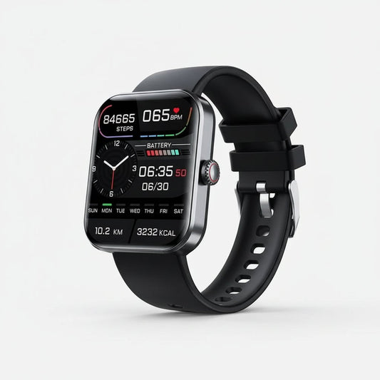 Waterproof Fitness Watch with Bluetooth and Heart Rate Monitor - SweetyGem