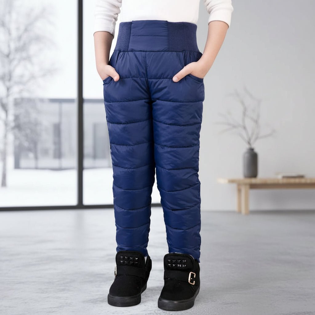 Childrens Insulated Snow Pants Waterproof Cold Weather