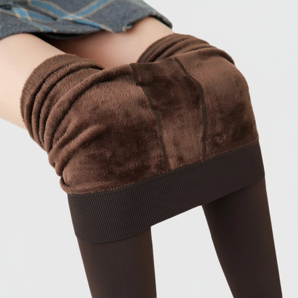 Warm Fleece Lined Leggings for Women