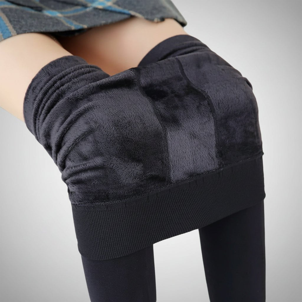 Warm Fleece Lined Leggings for Women