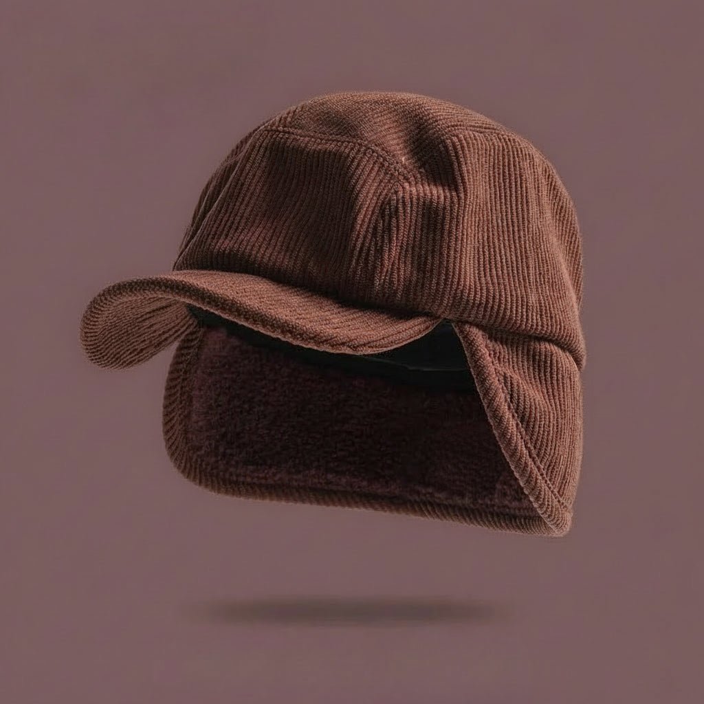 Warm Fleece Lined Winter Pom Beanie Hat - SweetyGem