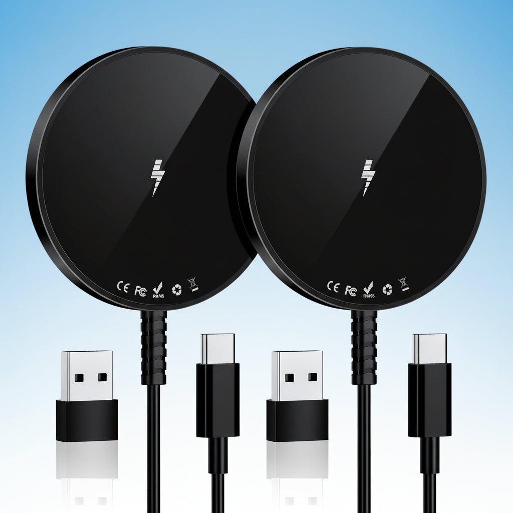 Quick iPhone Wireless Charging Metal Pad