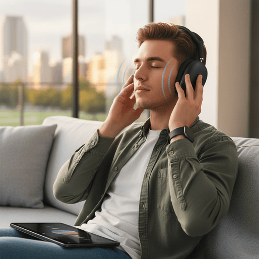 Cordless Over Ear Headphones with Rich Deep Bass Sound - SweetyGem