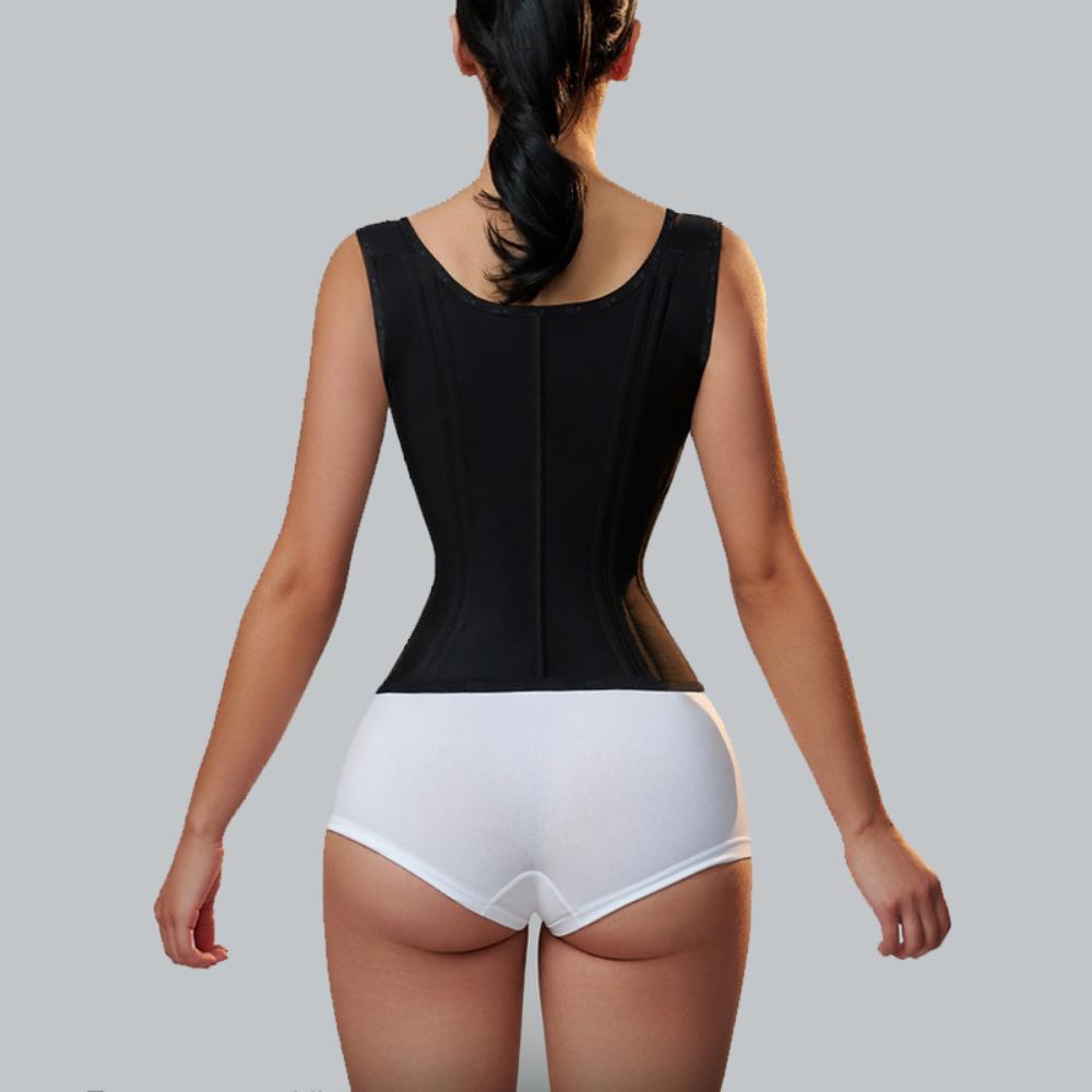 Women Double Compression Waist Trainer Adjustable