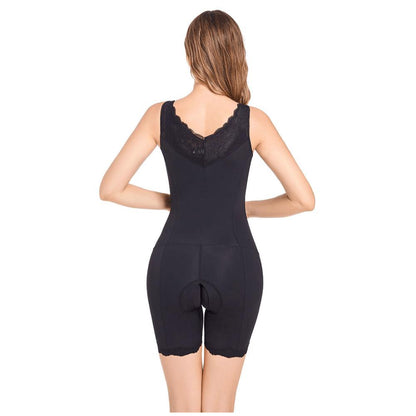Women V Neck Lace Full Body Shapewear