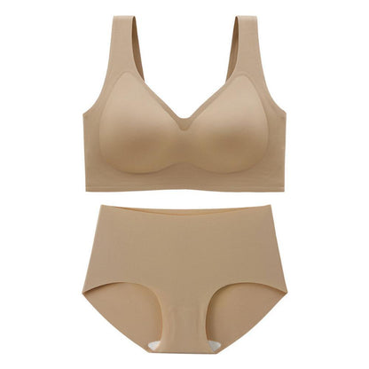 Women's Bra and High Waisted Underwear Shapewear Set
