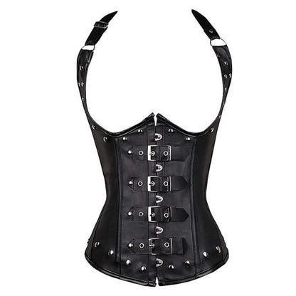 Women's Gothic Steampunk Underbust Waist Trainer Corset