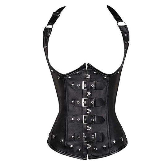 Women's Gothic Steampunk Underbust Waist Trainer Corset