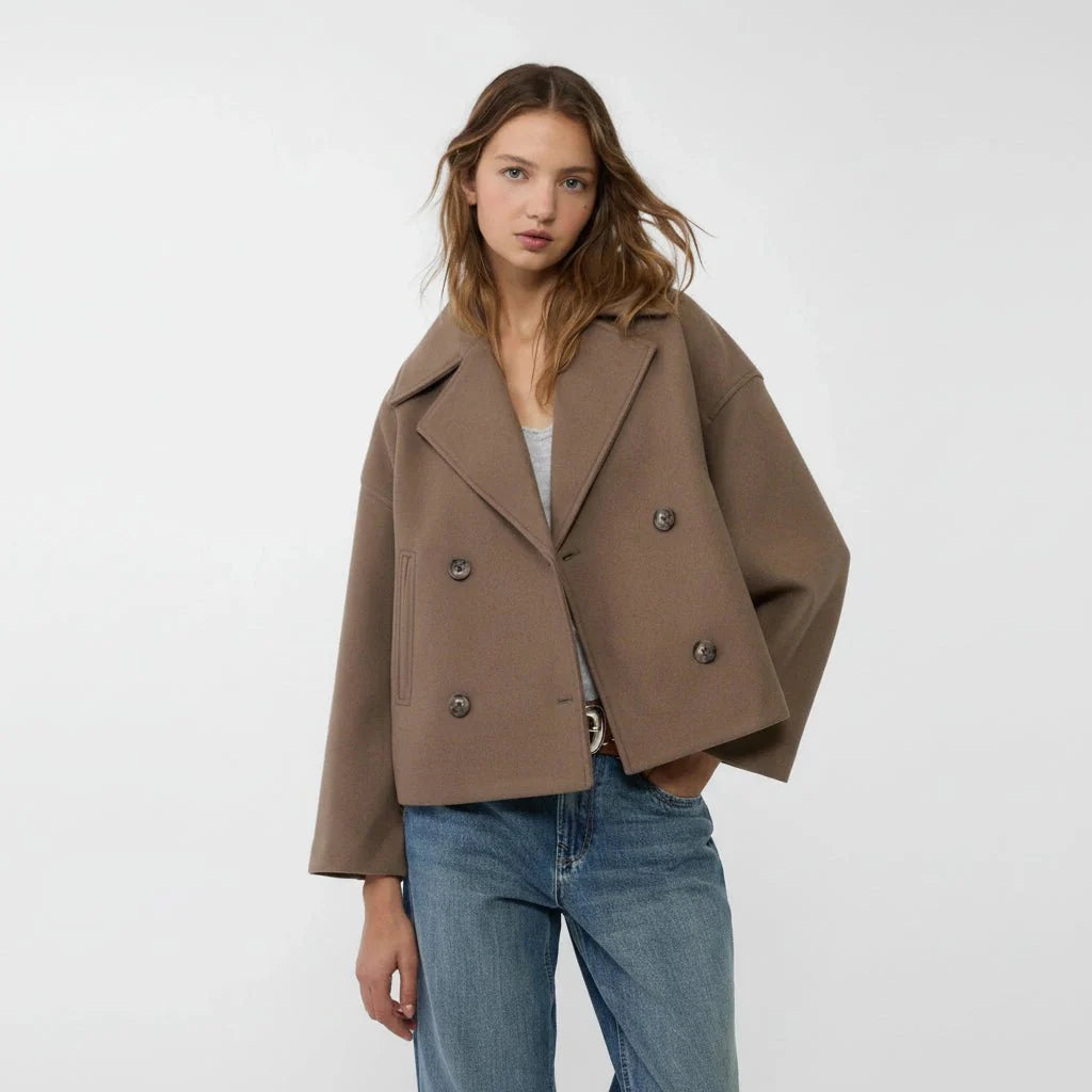Classic Fit Women's Short Blazer Jacket