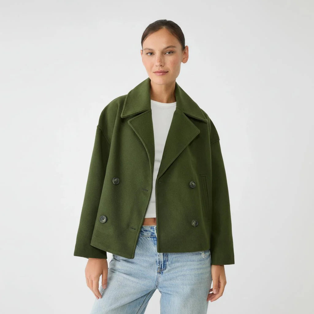 Classic Fit Women's Short Blazer Jacket