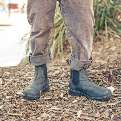 Ladies Insulated Leather Ankle Boots Slip On Comfortable