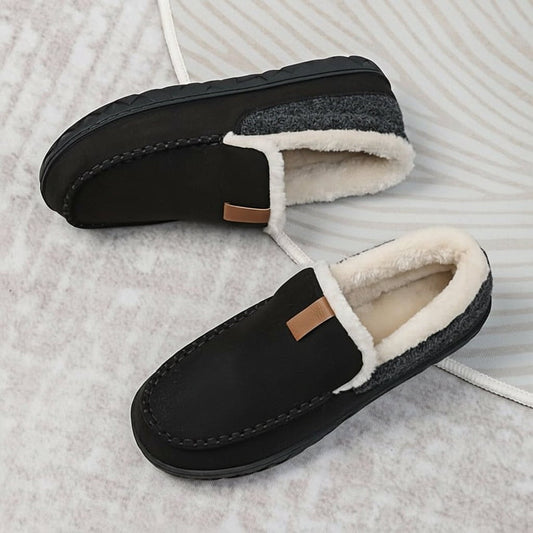 Warm Plush Men's Slipper Shoes for Home - SweetyGem