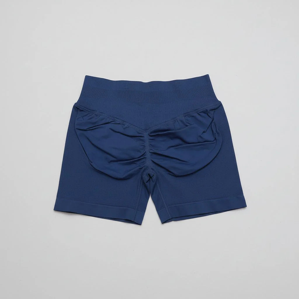 Women's Stretchy High Waist Yoga Gym Shorts