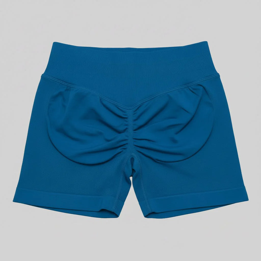 Women's Stretchy High Waist Yoga Gym Shorts