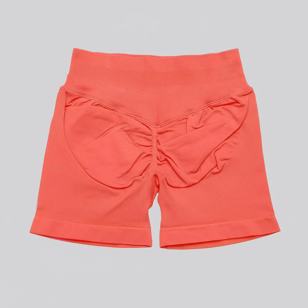 Women's Stretchy High Waist Yoga Gym Shorts