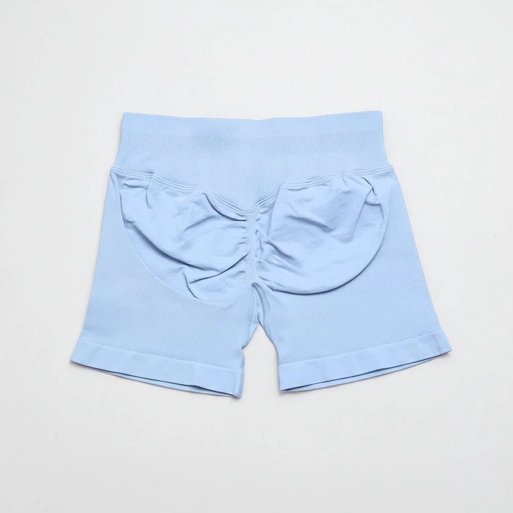 Women's Stretchy High Waist Yoga Gym Shorts