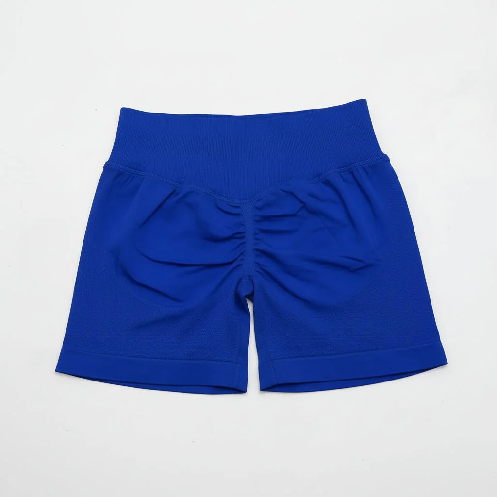 Women's Stretchy High Waist Yoga Gym Shorts