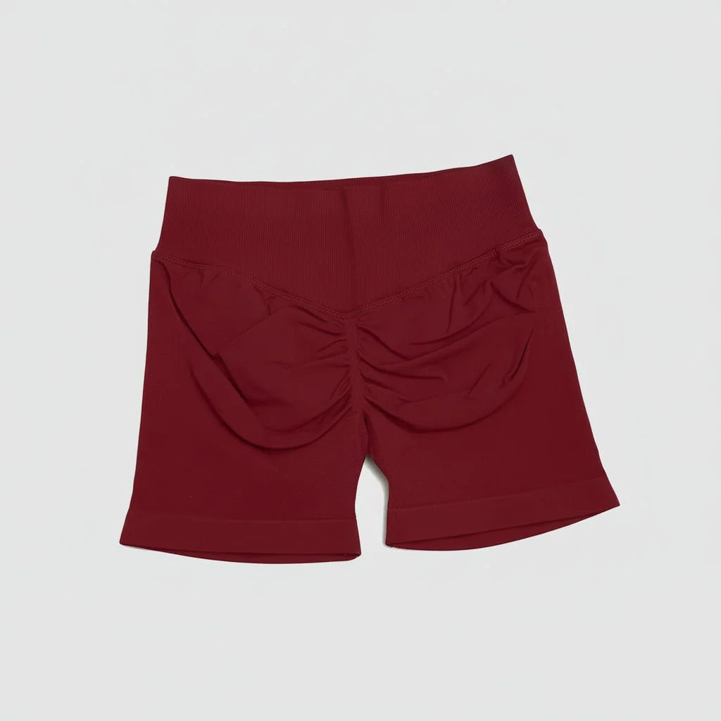 Women's Stretchy High Waist Yoga Gym Shorts