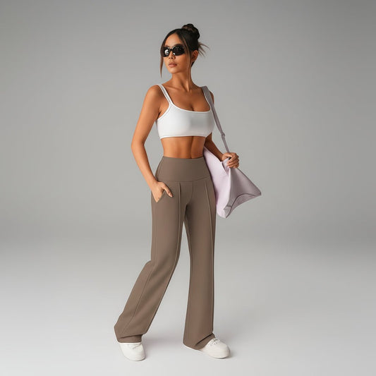 Comfy High Waist Loose Fit Women's Pants Multiple Colors - SweetyGem