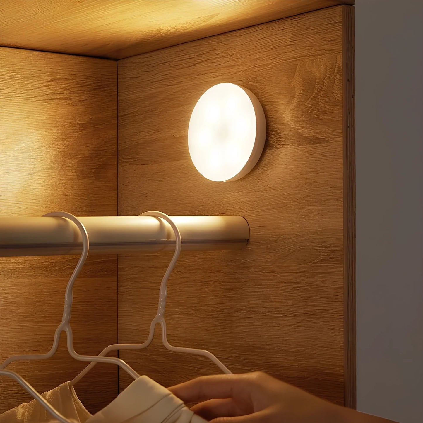 Rechargeable LED Night Light USB Warm White Motion Sensor - SweetyGem