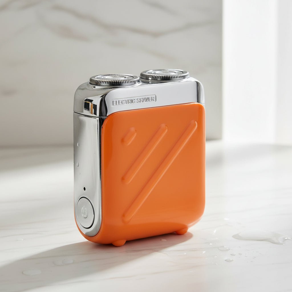 Compact Rechargeable Travel Shaver for Men