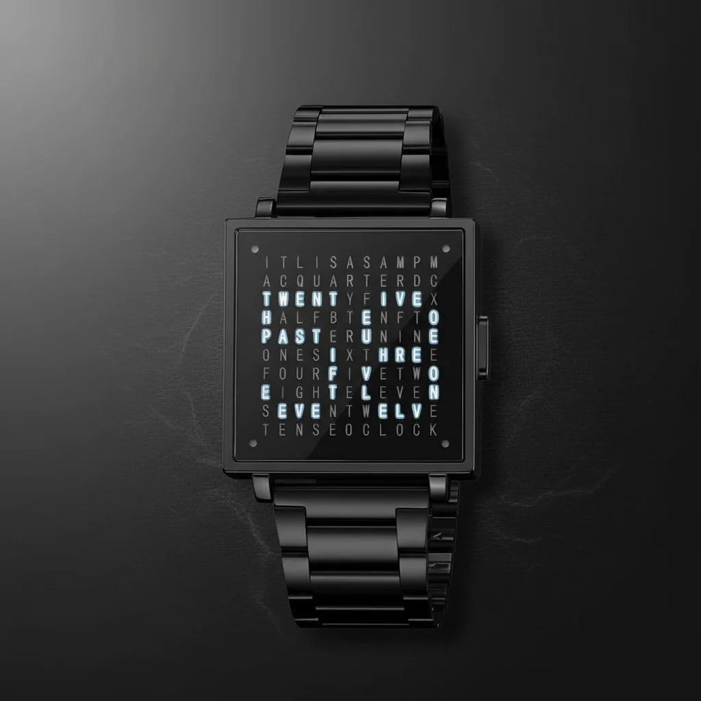 Waterproof LED Sports Watch Stainless Steel Unisex Wristwatch