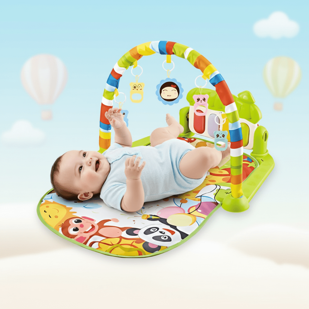 Fun Music Playmat for Baby Development and Sensory Play - SweetyGem