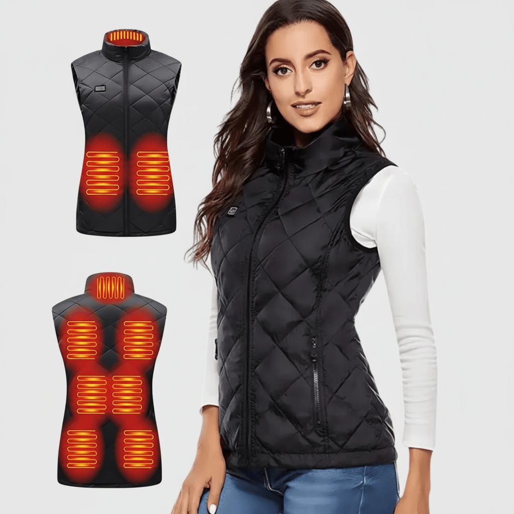 Warm Electric Vest for Women Quilted Outdoor Jacket - SweetyGem
