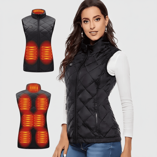Warm Electric Vest for Women Quilted Outdoor Jacket - SweetyGem