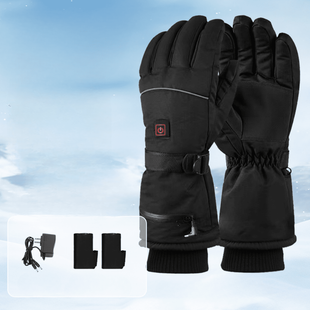 Warm Waterproof Rechargeable Electric Gloves for Winter