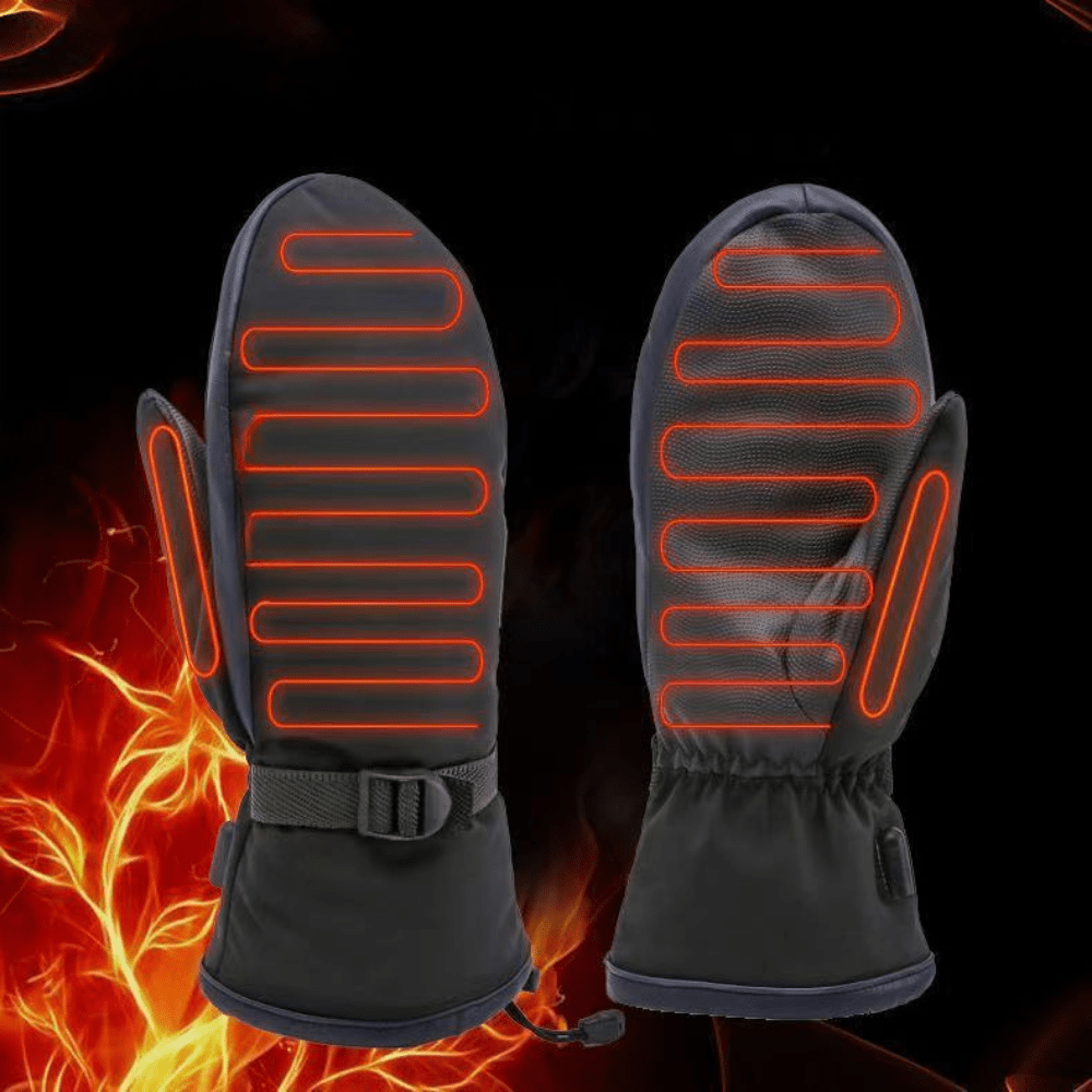 Warm Waterproof Rechargeable Electric Gloves for Winter