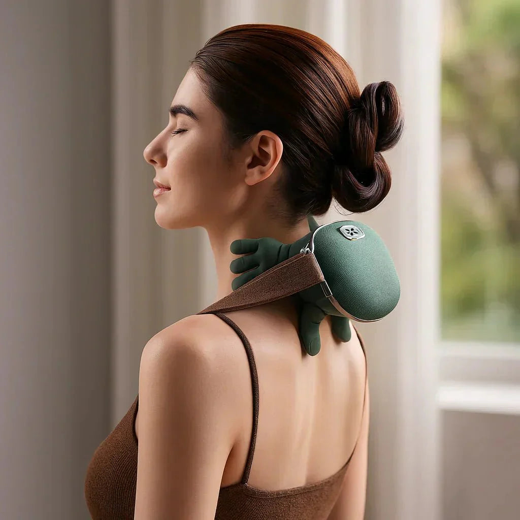 Powerful Heat Massage Tool for Neck and Shoulder Relief - SweetyGem