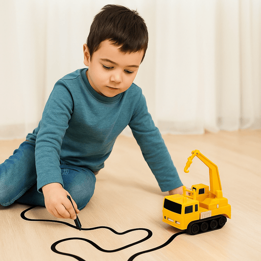 Fun Remote Control Line Tracker Toy Car for Kids - SweetyGem