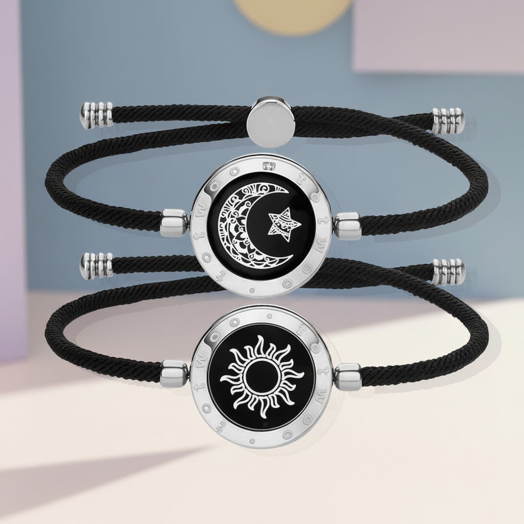 Love Token Pair Vibe Smart Stainless Steel Bracelets