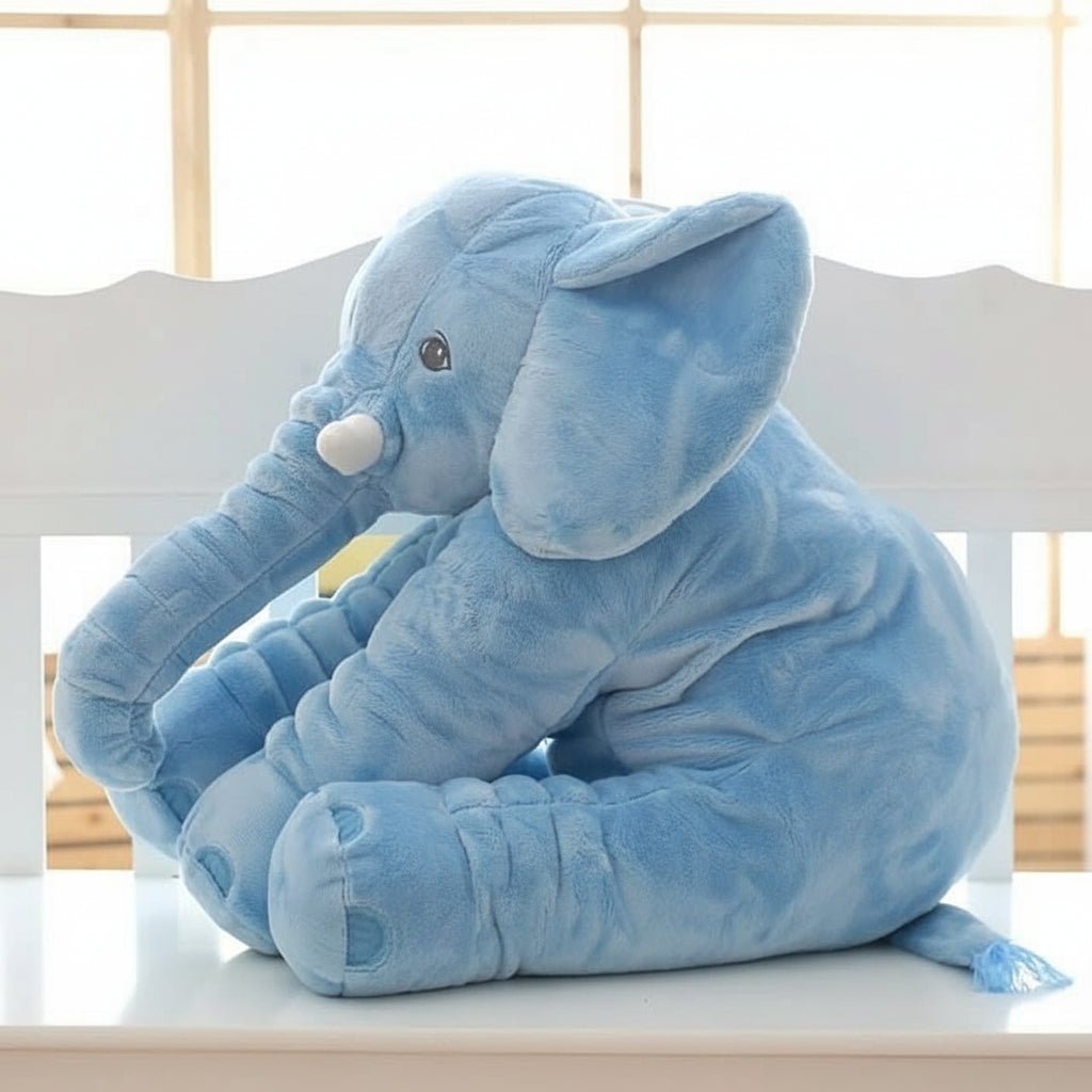 Snug Teddy Elephant Pillow for Kids Cuddly Toy