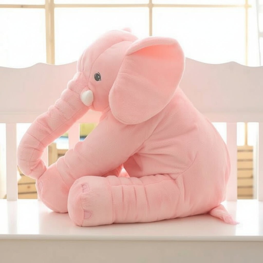 Snug Teddy Elephant Pillow for Kids Cuddly Toy