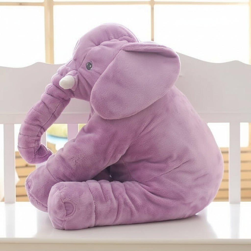 Snug Teddy Elephant Pillow for Kids Cuddly Toy