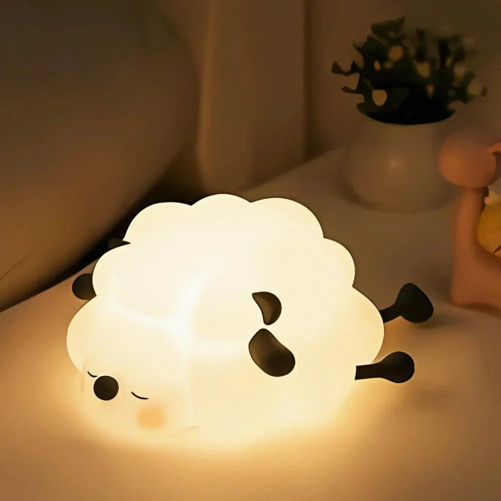 Soft Glow Portable Rechargeable Nightlight Lamp