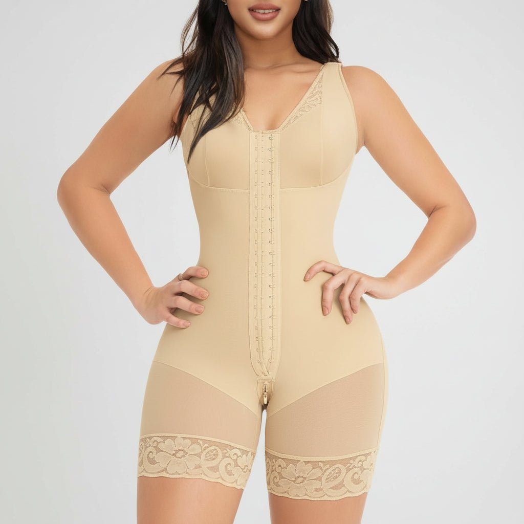 Slimming Full Body Shapewear Women's Butt Lifter Zip Up
