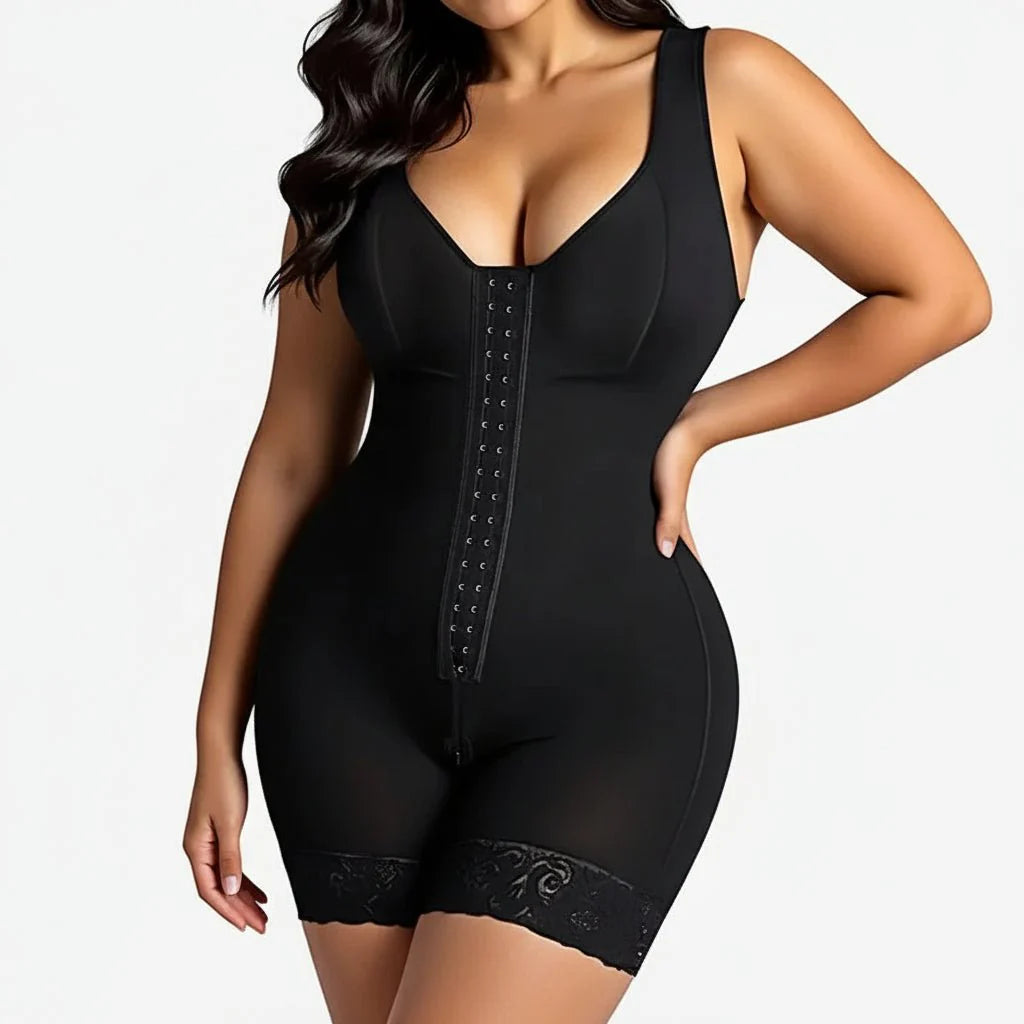 Slimming Full Body Shapewear Women's Butt Lifter Zip Up - SweetyGem