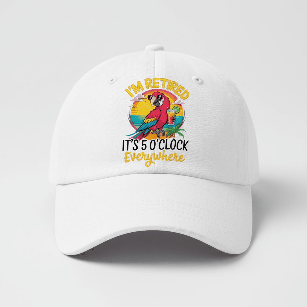 Casual Beach Parrot Baseball Cap with Sun Protection