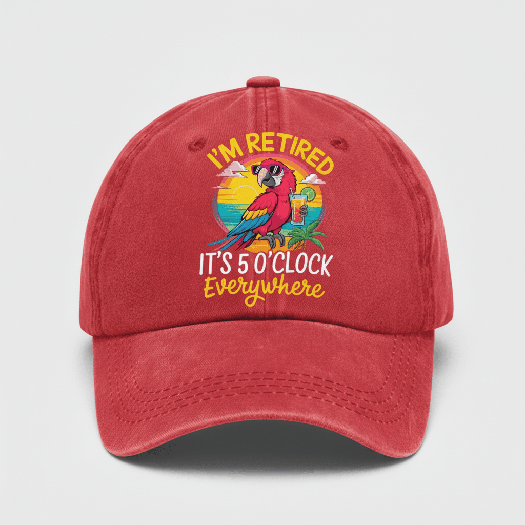 Casual Beach Parrot Baseball Cap with Sun Protection