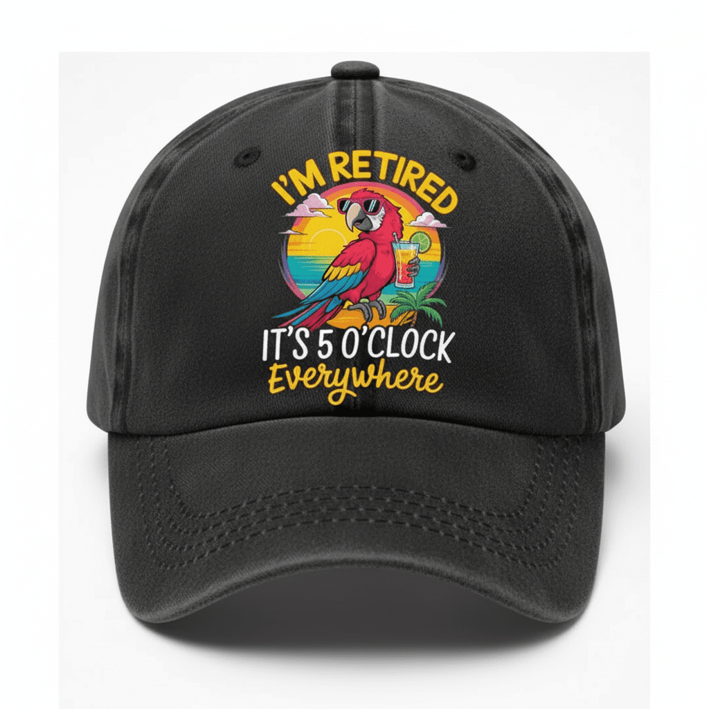 Casual Beach Parrot Baseball Cap with Sun Protection