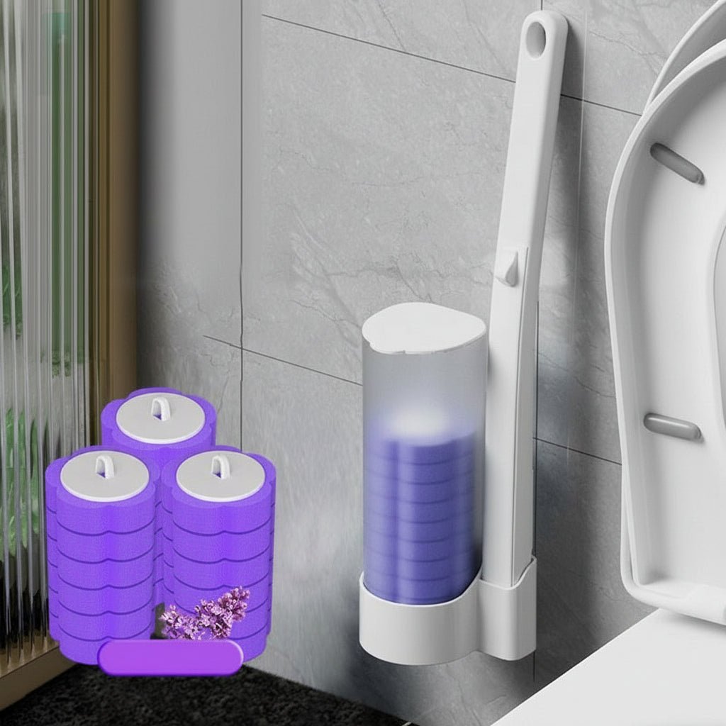 Easy Clean Toilet Brush Refill Heads Pack