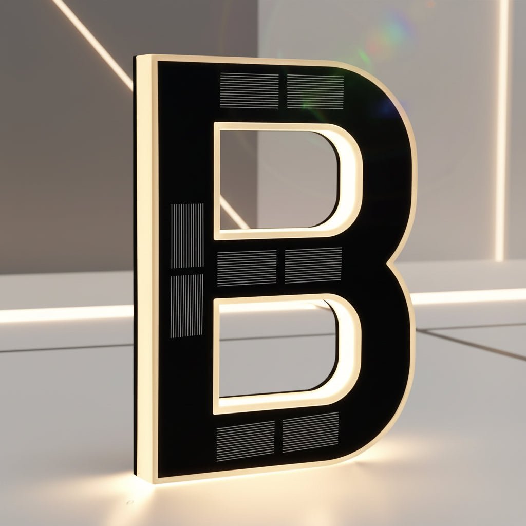 Bright LED Home Number Sign Outdoor Illuminated