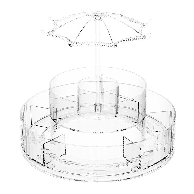 Acrylic Rotating Makeup Organizer