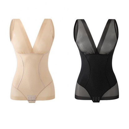 Neck Bodysuit Shapewear Tummy Control
