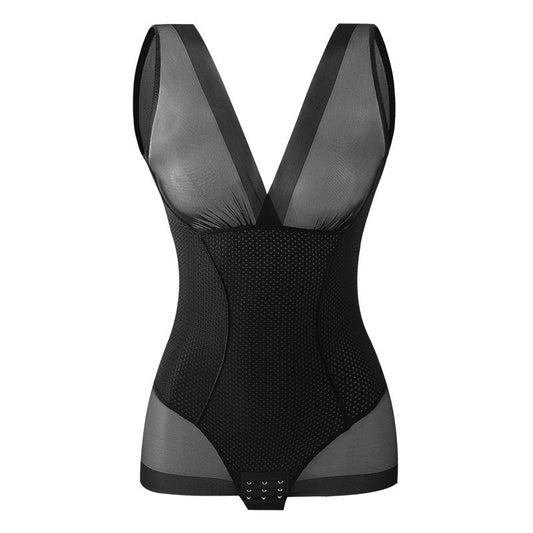 Neck Bodysuit Shapewear Tummy Control