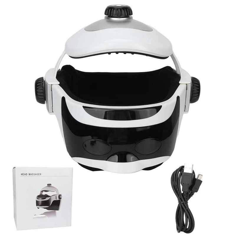Smart Helmet Head Massager-Electric Head Scalp Massager Vibration Mode